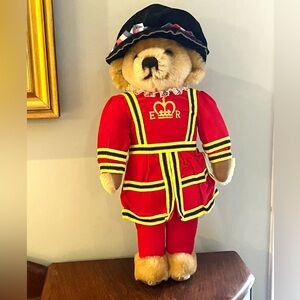 Merrythought England teddy bear Red Beefeater Bear Plush ironbridge shops